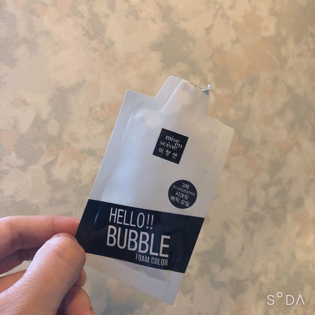 Hello Bubble Foam Color/miseenscene/ヘアカラーを使ったクチコミ(8枚目)