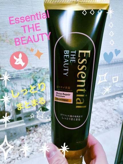 THE BEAUTY 髪のキメ美容プレミアムトリートメント<モイストリペアプレミアム>/エッセンシャル/洗い流すヘアトリートメントを使ったクチコミ(1枚目)