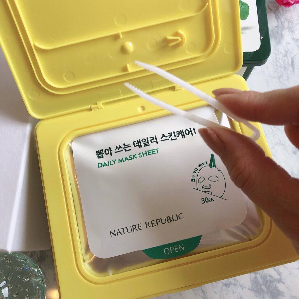 ビタペアCデイリーシートマスク/ネイチャーリパブリック/シートマスク・パックを使ったクチコミ(2枚目)