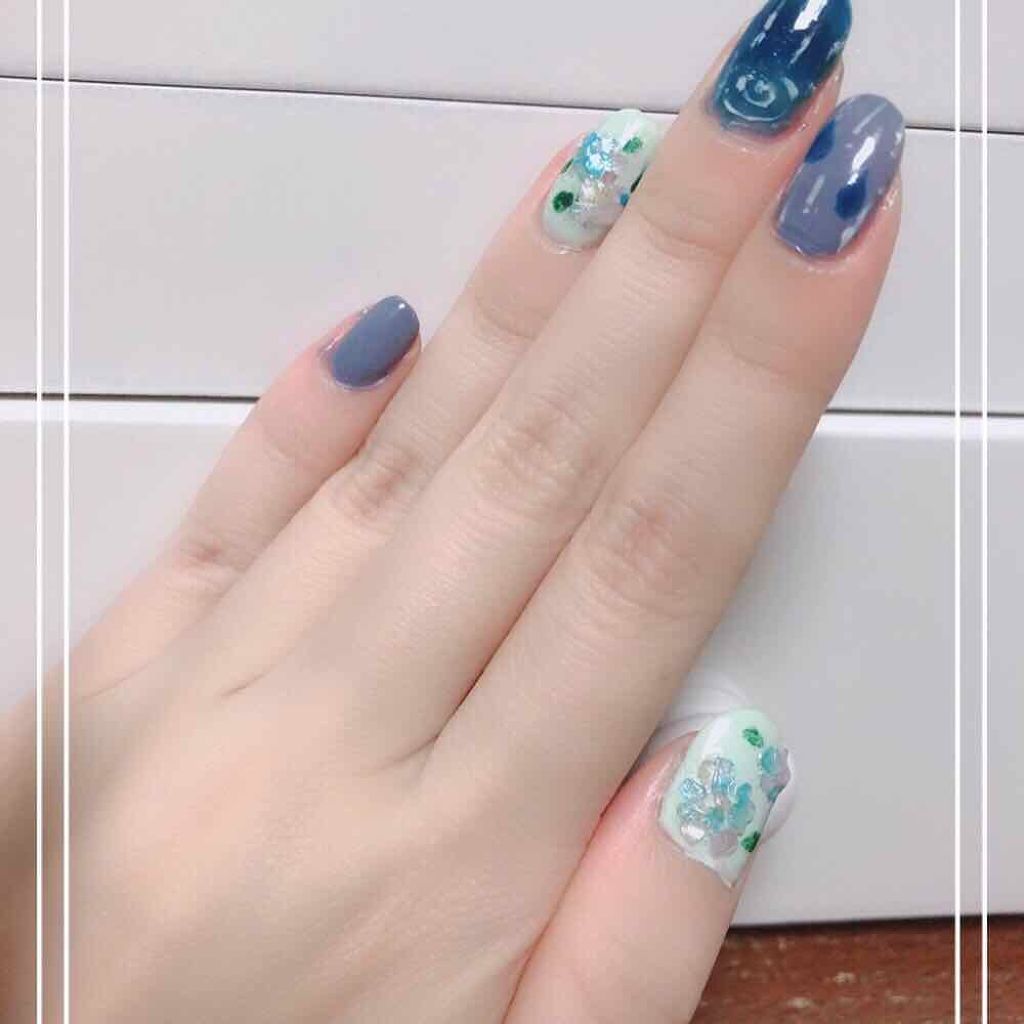 ジェルボリュームトップコート/キャンメイク/ネイルトップコートを使ったクチコミ（1枚目）