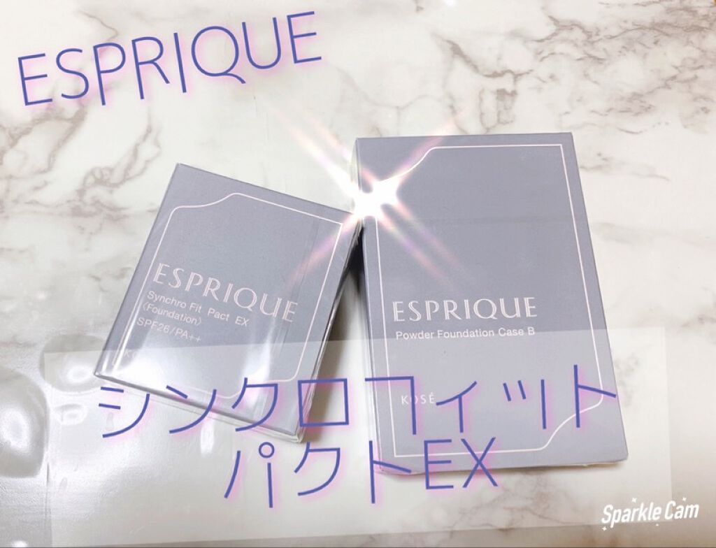 シンクロフィット パクト EX/ESPRIQUE/パウダーファンデーションを使ったクチコミ(1枚目)