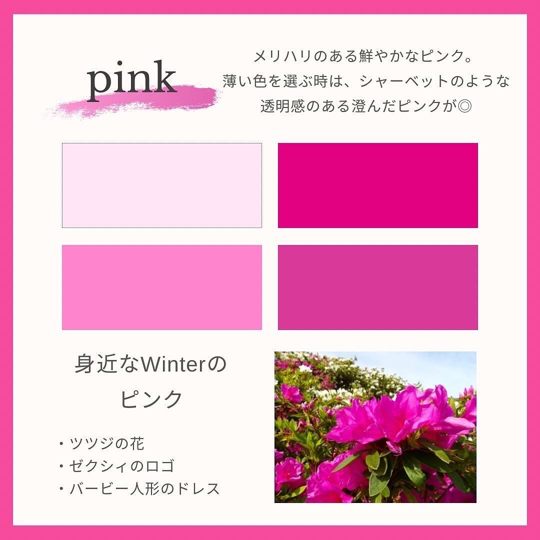 Yuno/新宿/パーソナルカラー診断 on LIPS 「【パーソナルカラーWinter】色の選び方🪞✨今回はウィンター..」(3枚目)