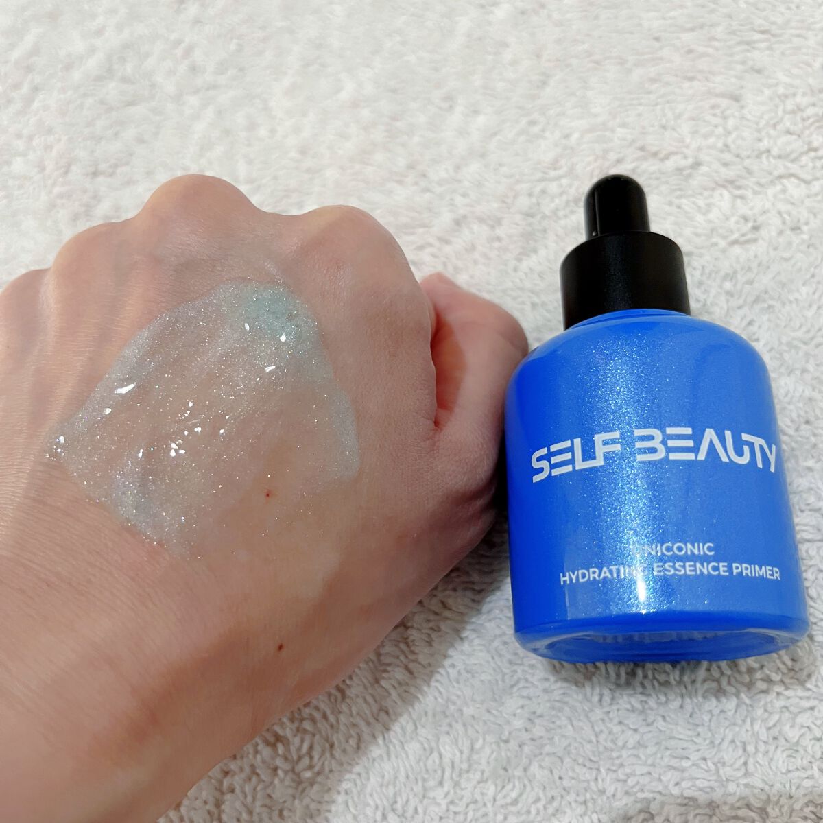 ユニコーン ハイドレーティングエッセンスプライマー/SELF BEAUTY/美容液を使ったクチコミ(8枚目)