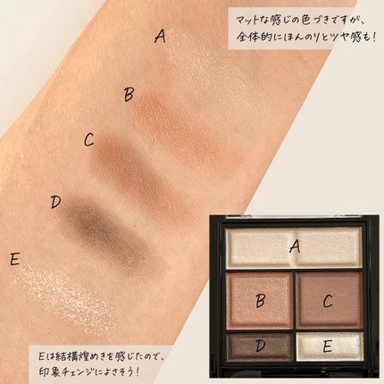 ワンダー スウィート アイシャドウ ソフトマット/リンメル ロンドン/アイシャドウパレットを使ったクチコミ(3枚目)