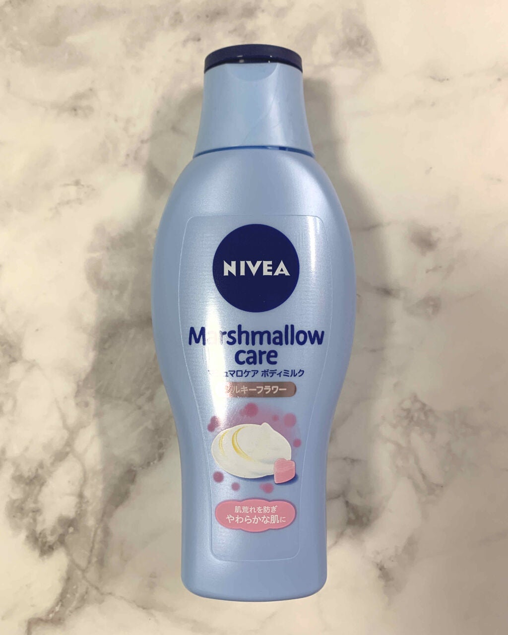 マシュマロケアボディミルク シルキーフラワーの香り/ニベア/ボディミルクを使ったクチコミ(1枚目)