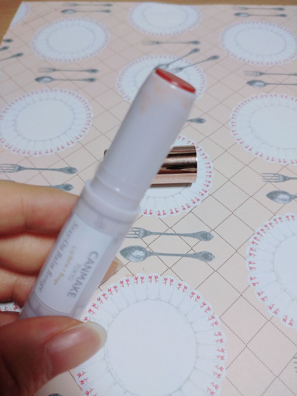 ステイオンバームルージュ/キャンメイク/口紅を使ったクチコミ(1枚目)