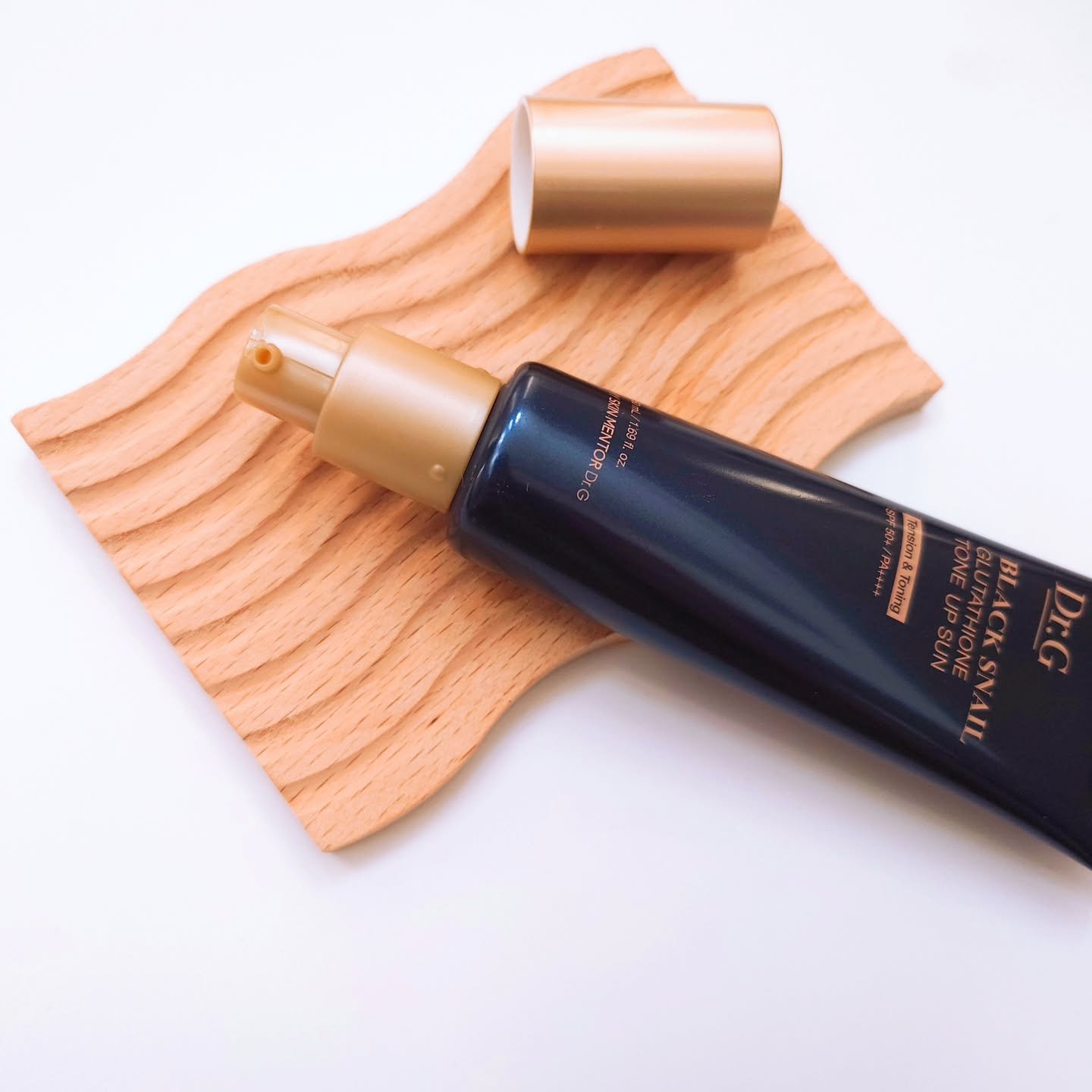 ブラックスネイルグルタチオントーンアップサン/Dr.G/日焼け止めクリームを使ったクチコミ（2枚目）