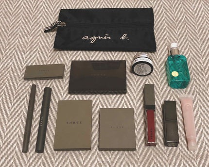 THREE シマリング グロー デュオ/THREE/クリームハイライトを使ったクチコミ(1枚目)