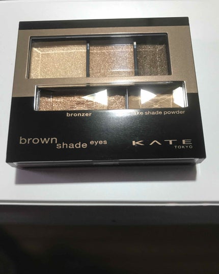 ブラウンシェードアイズN/KATE/アイシャドウパレットを使ったクチコミ(1枚目)