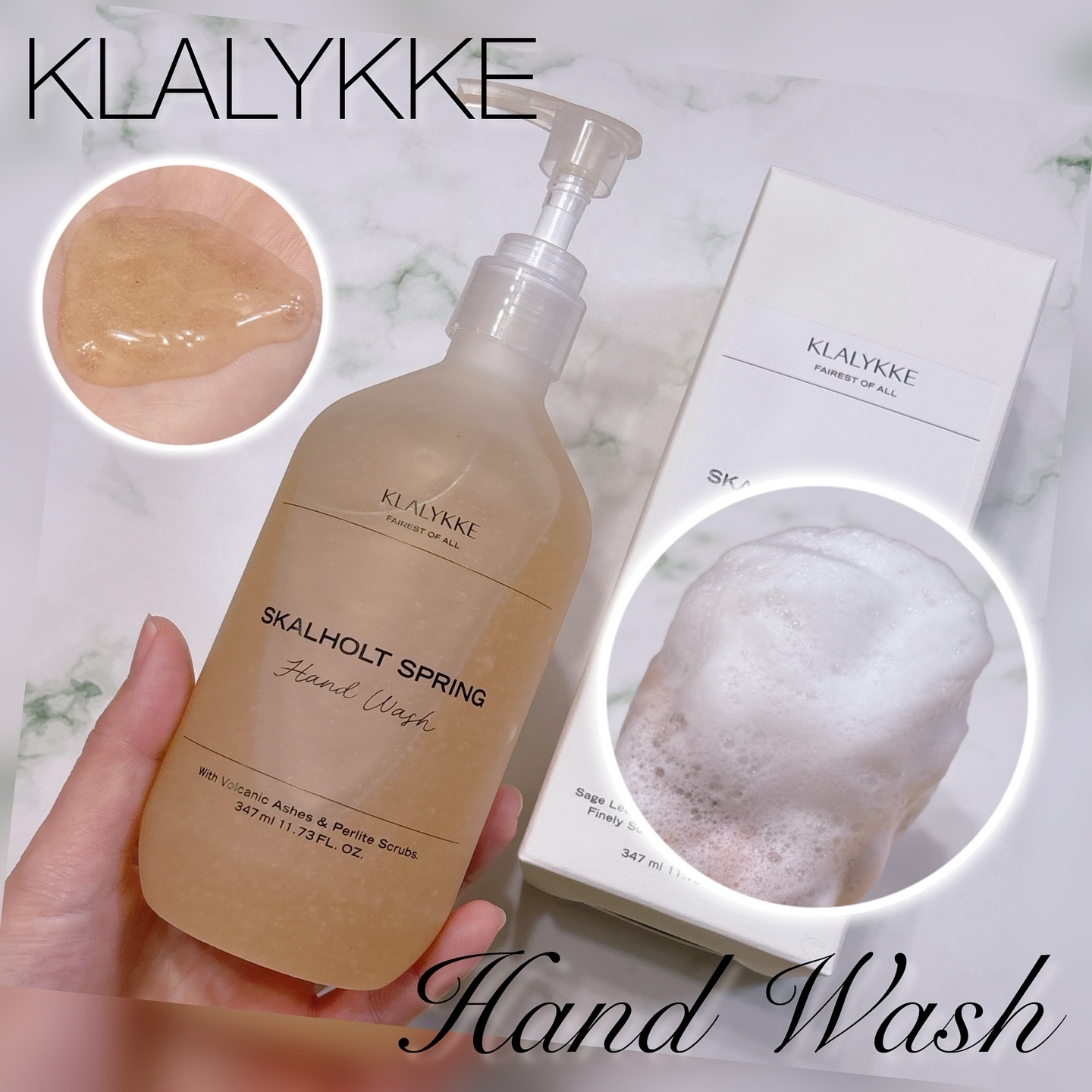 スカールホルトスプリングハンドウォッシュ/KLALYKKE/ハンドソープを使ったクチコミ（1枚目）