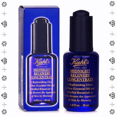 Kiehl's キールズ ミッドナイトボタニカル コンセントレートのクチコミ「🌙*ﾟ Kiehl's 美容液 🌙*ﾟ
Midnight Recovery Concentra.....」（2枚目）