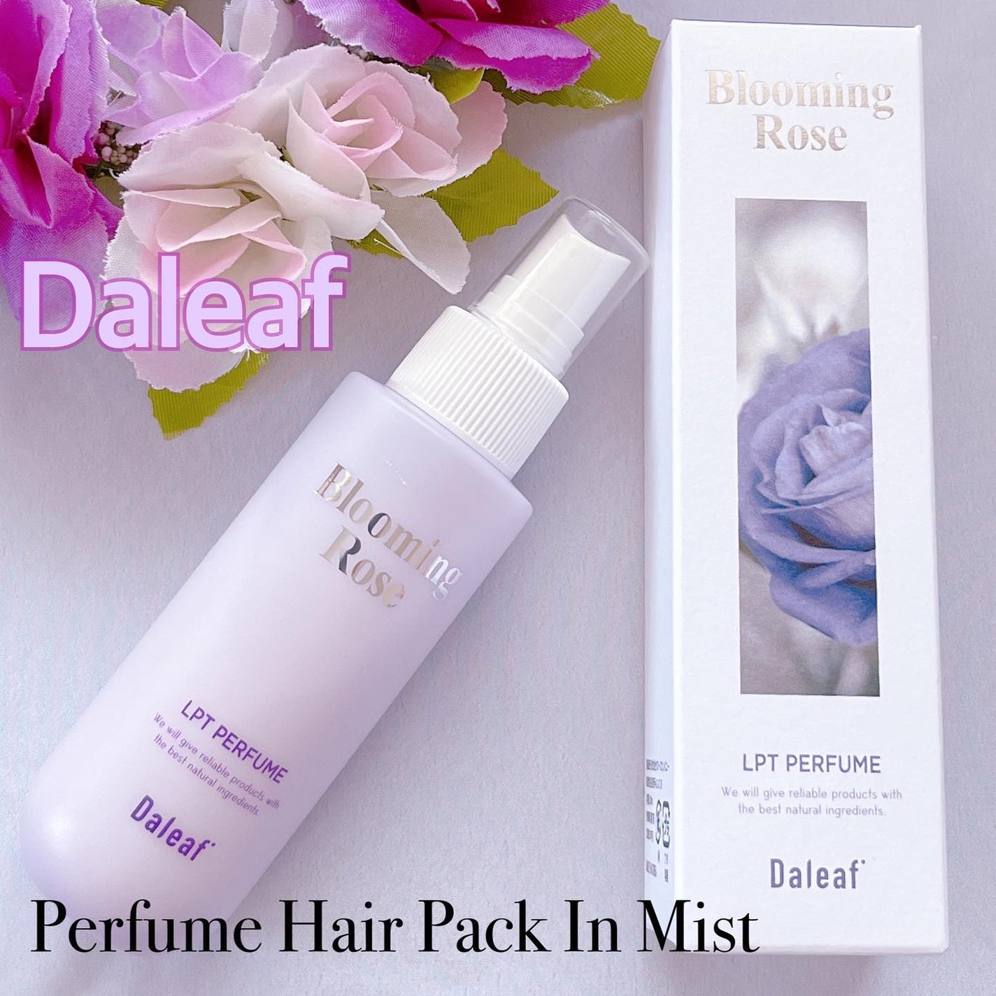 パフュームヘアパックインミスト Pink Breeze/Daleaf/アウトバストリートメントを使ったクチコミ(1枚目)