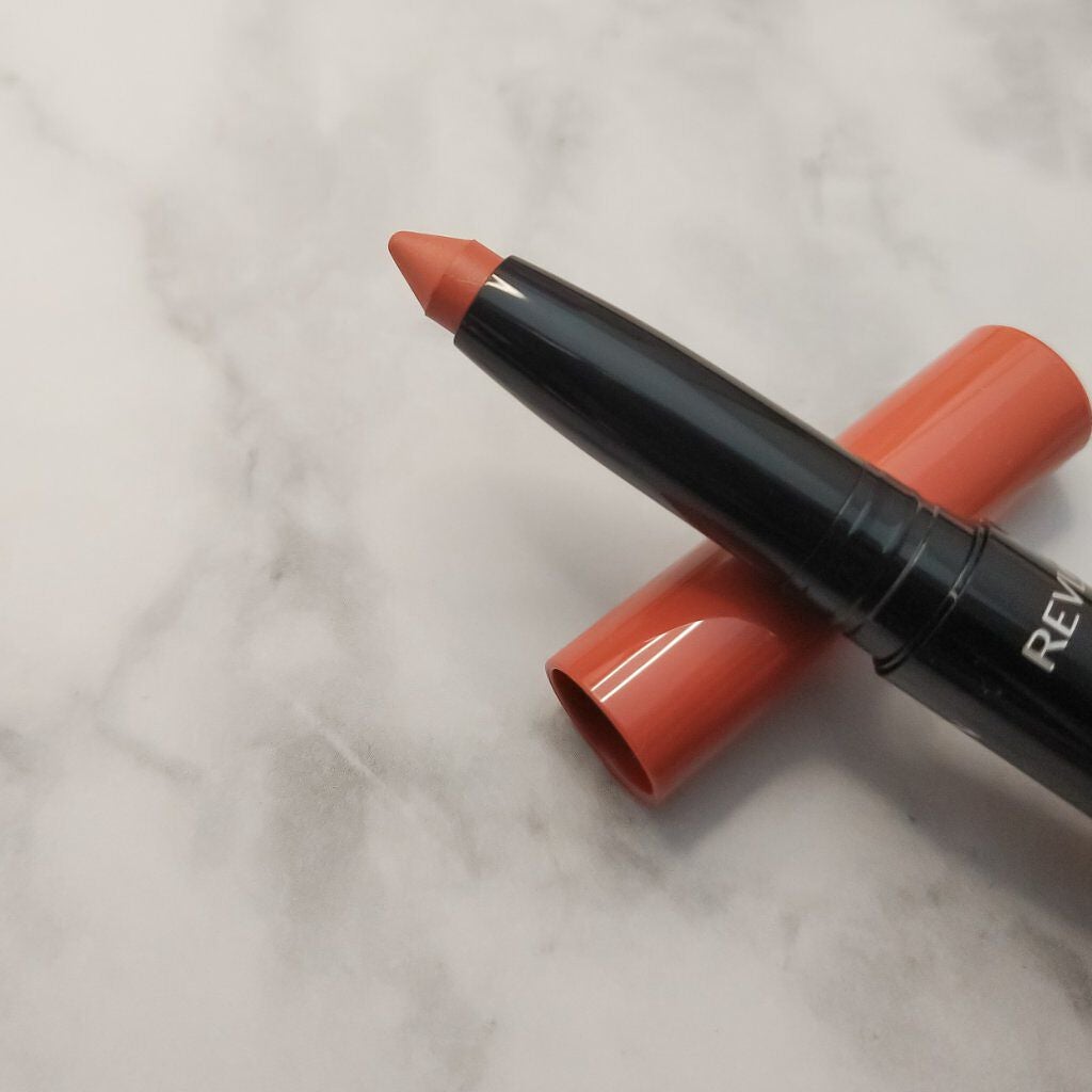レブロン カラーステイ マット ライト クレヨン/REVLON/口紅を使ったクチコミ(2枚目)