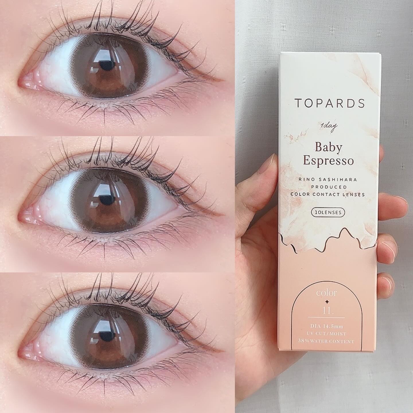 TOPARDS 1day/TOPARDS/ワンデー（１DAY）カラコンを使ったクチコミ（3枚目）