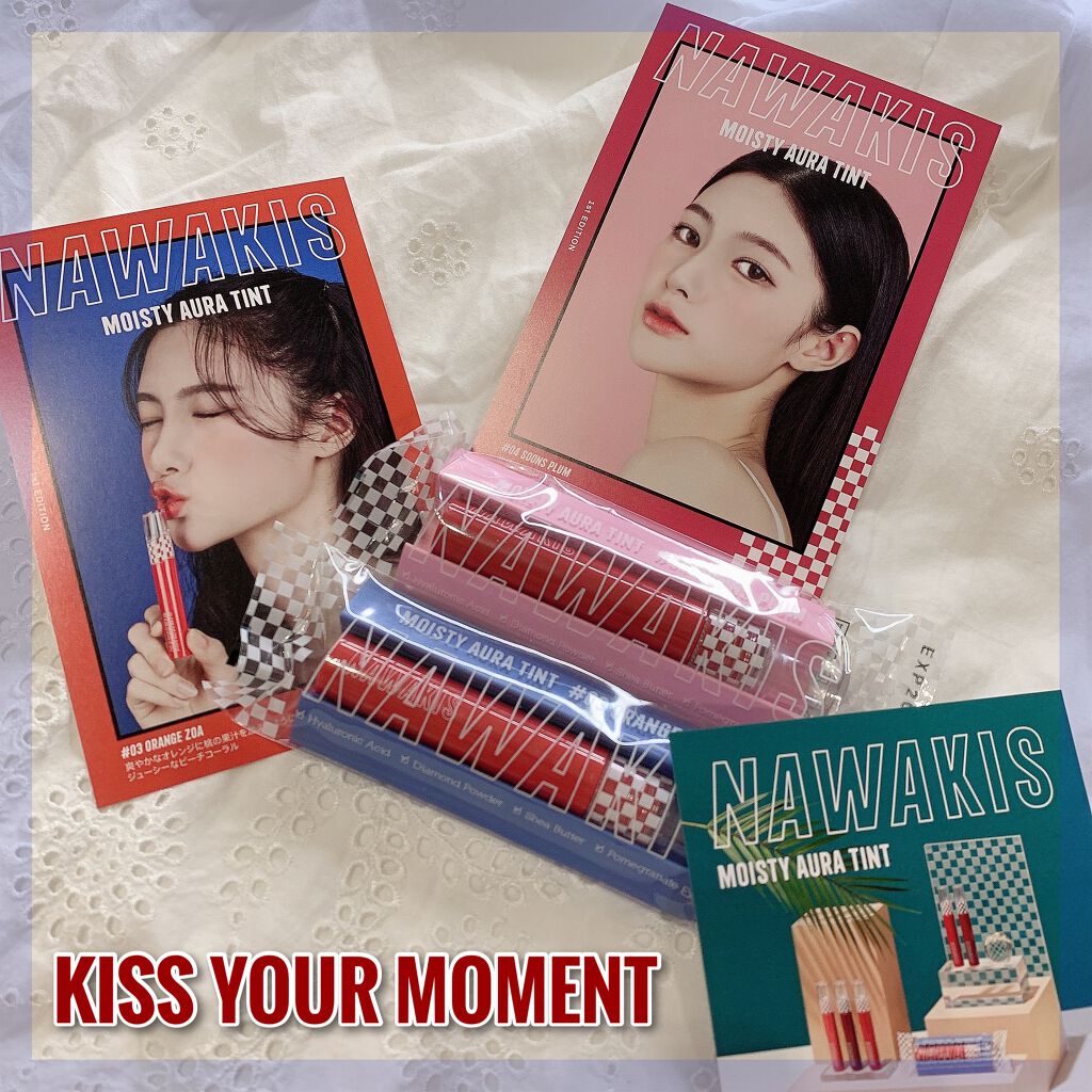 NAWAKIS MOISTY AURA TINT/NAWAKIS/口紅を使ったクチコミ(1枚目)