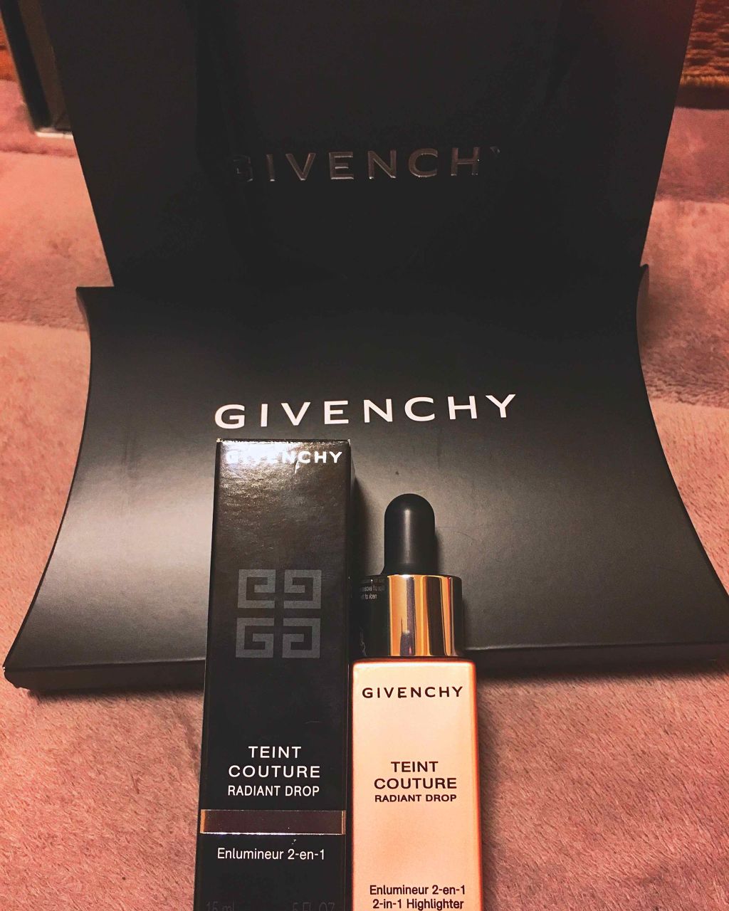 タン・クチュール・ラディアント・ドロップ/GIVENCHY/ジェル・クリームチークを使ったクチコミ（1枚目）