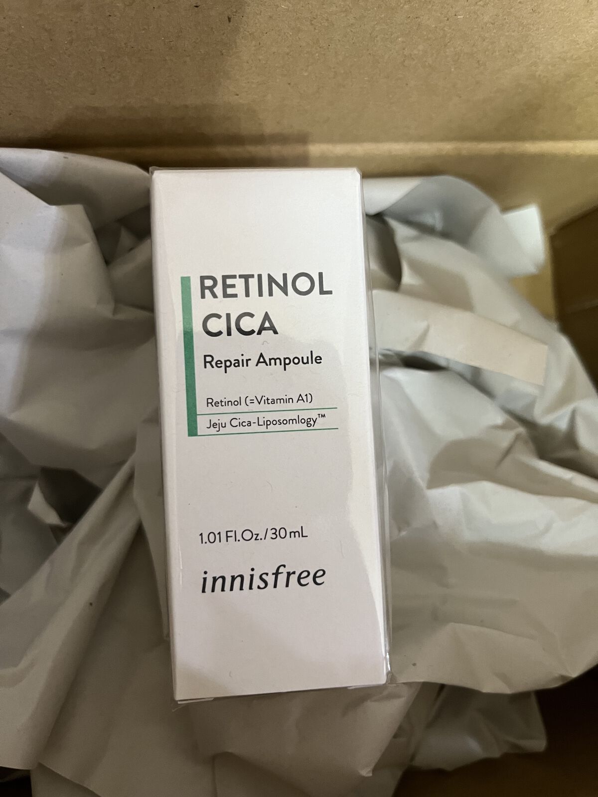 レチノール　シカ　リペア　セラム/innisfree/美容液を使ったクチコミ（1枚目）