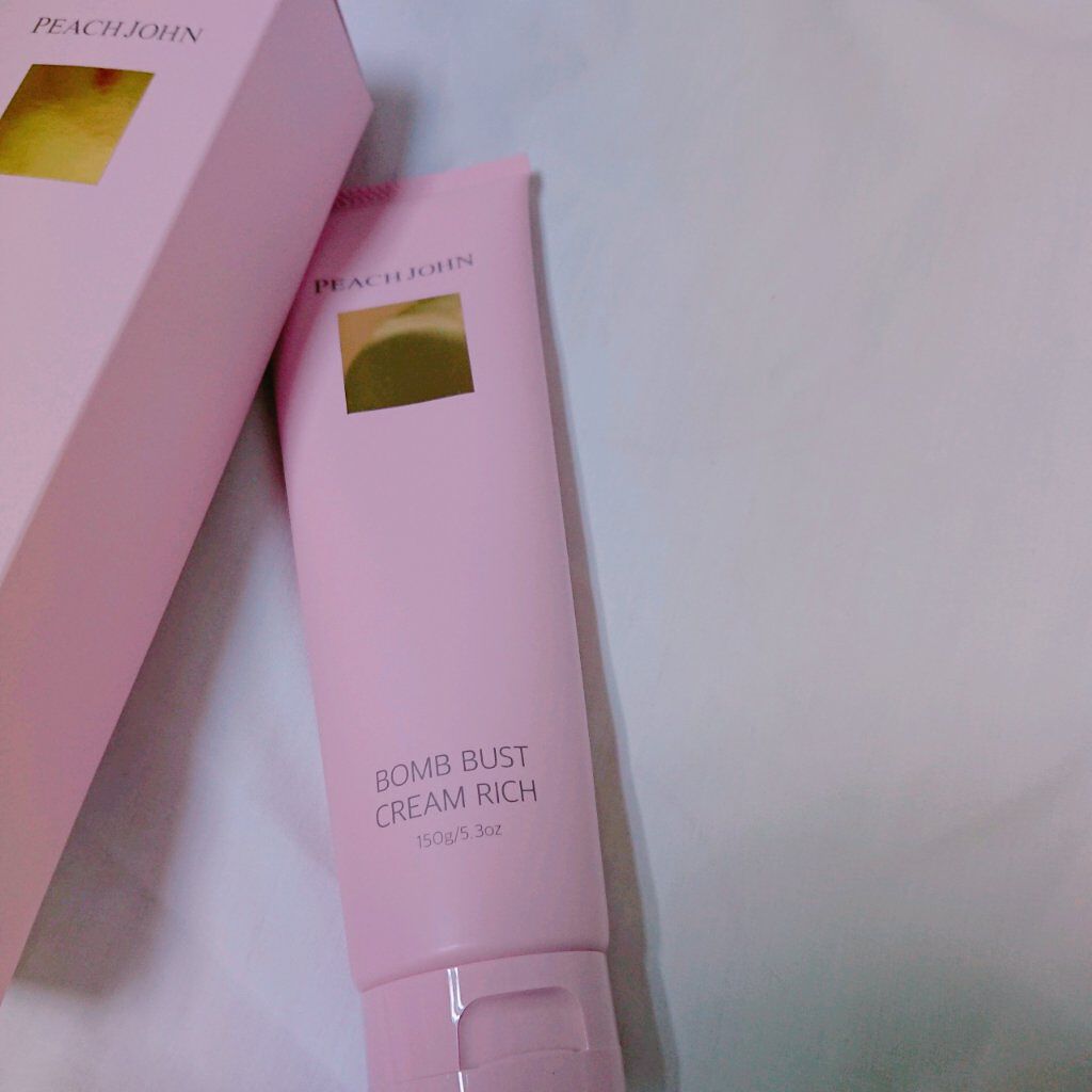 ボムバストクリーム リッチ/PEACH JOHN/バスト・ヒップケアを使ったクチコミ(1枚目)