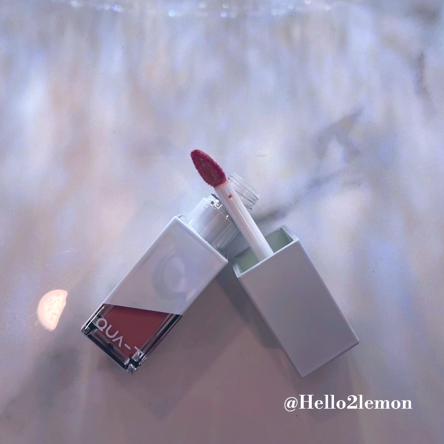 ザグラスタトゥーティント/QUA-T/リップティントを使ったクチコミ（1枚目）