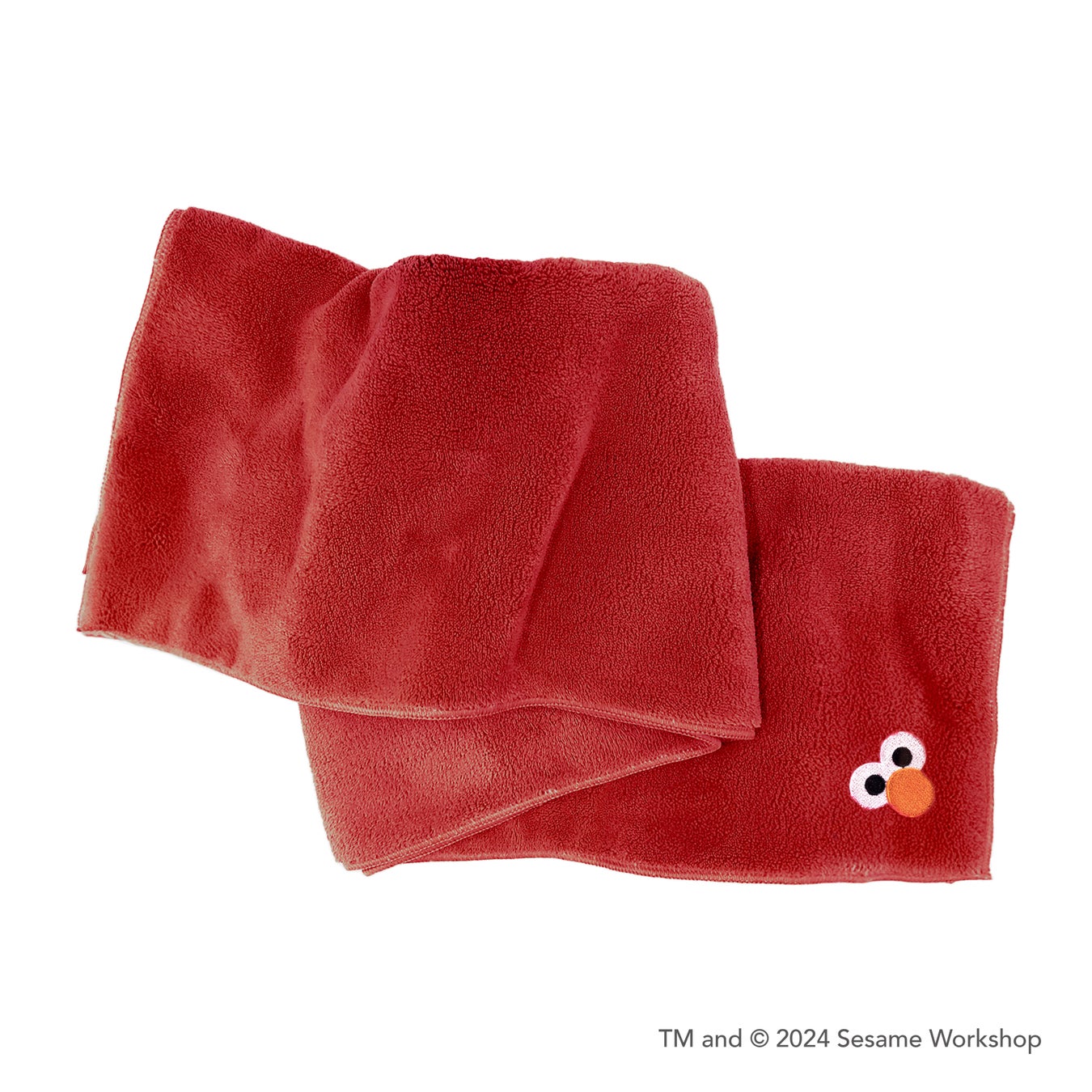 ヘアドライマイクロファイバータオル エルモカラー