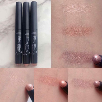 キラキラ アイシャドウ/ETUDE/スティックアイシャドウを使ったクチコミ(2枚目)