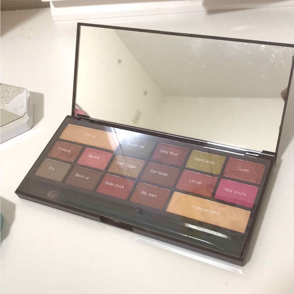 アイラブチョコレート/MAKEUP REVOLUTION/アイシャドウパレットを使ったクチコミ(1枚目)