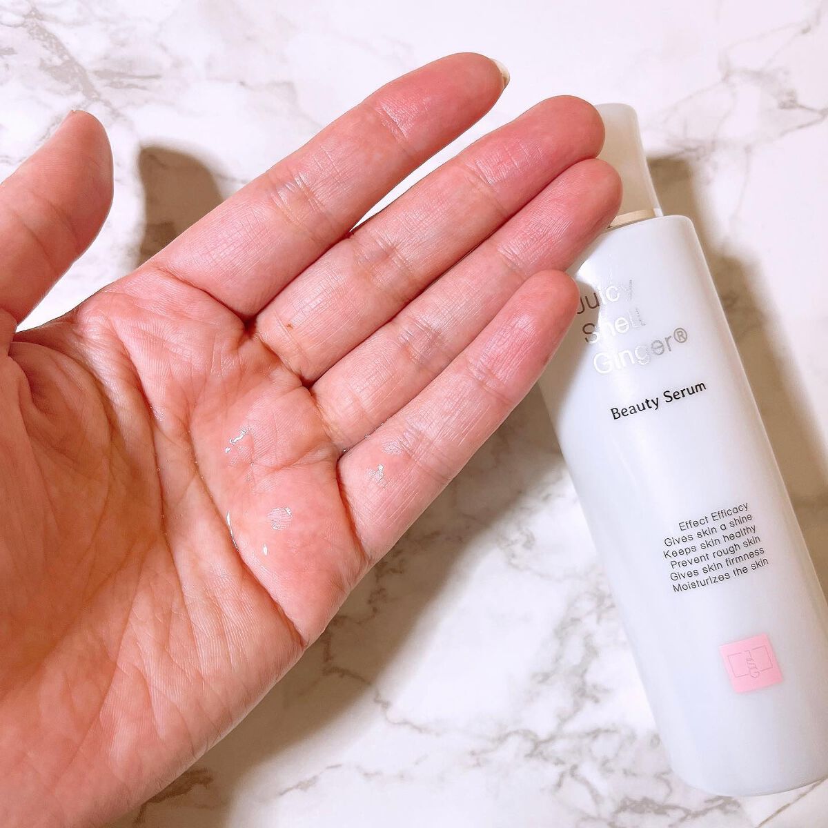 れいか on LIPS 「月桃美容セラムJuicyShellGinger®使ってみました..」(2枚目)