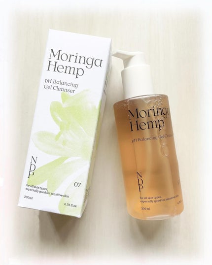 モリンガヘンプpHバランシングジェルクレンザー/NATURAL DERMA PROJECT/クレンジングジェルを使ったクチコミ(1枚目)