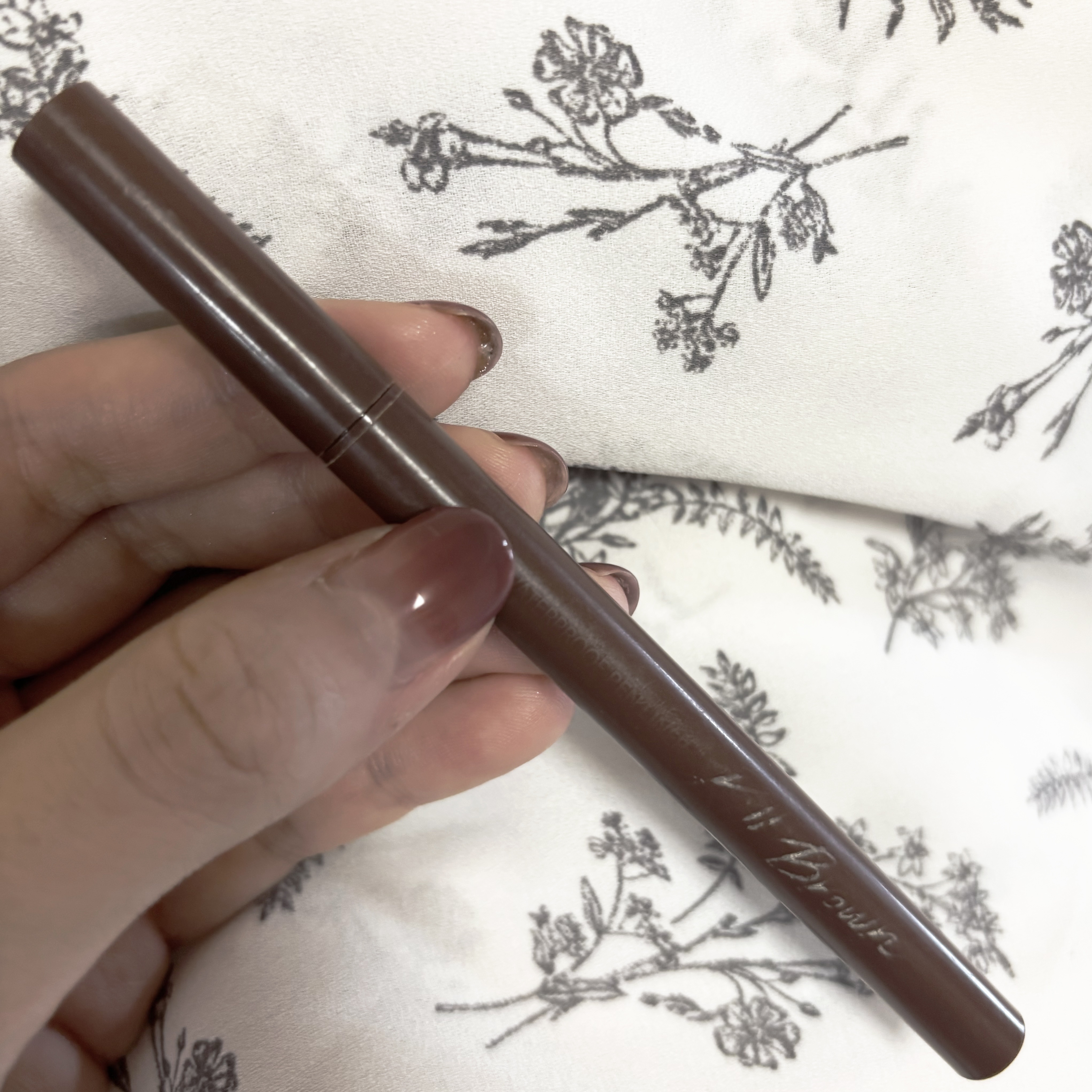 スーパープルーフ ペン ライナー 02 BROWN/CLIO/リキッドアイライナーを使ったクチコミ（1枚目）