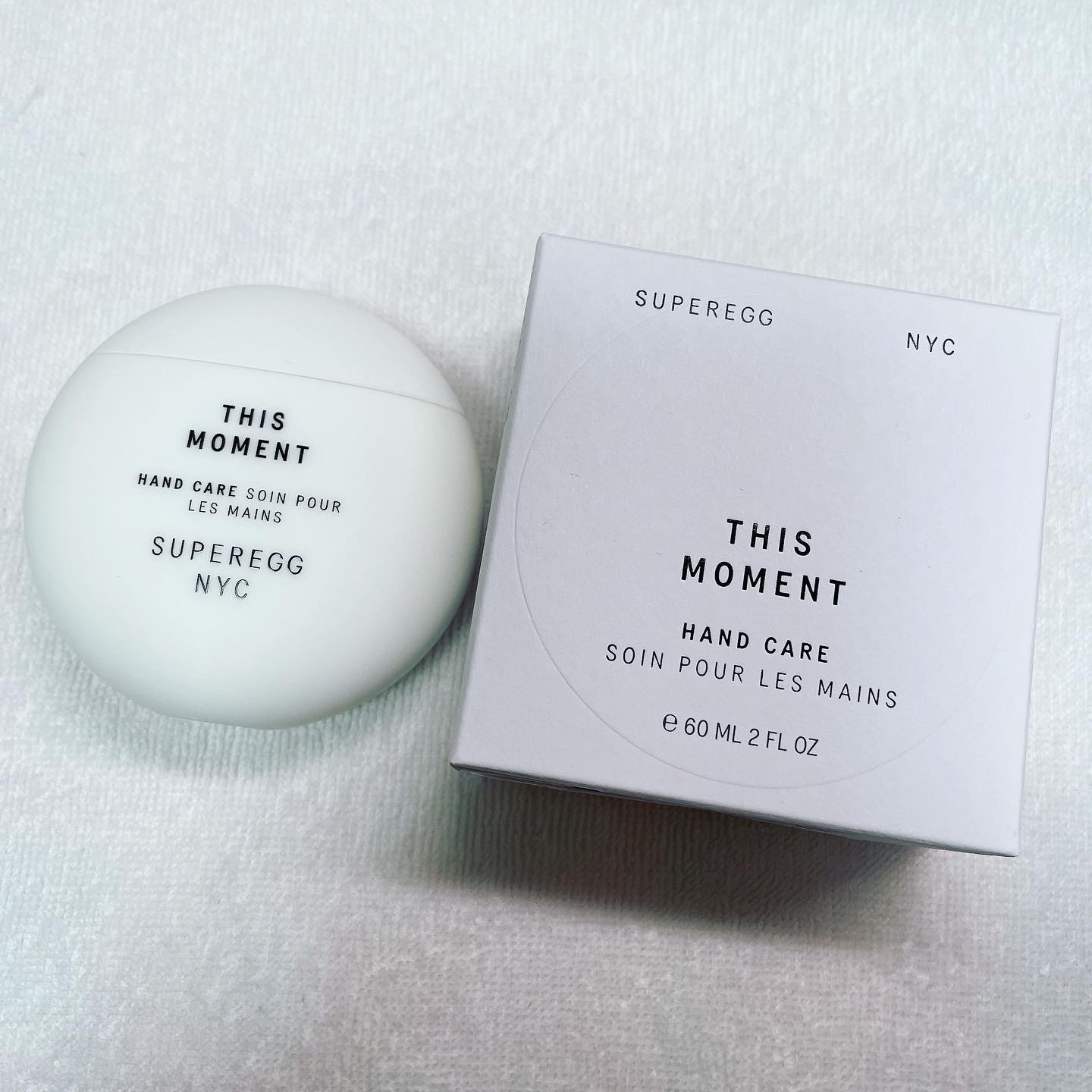 ディス モーメント ハンドケア/SUPEREGG /ハンドクリームを使ったクチコミ（1枚目）