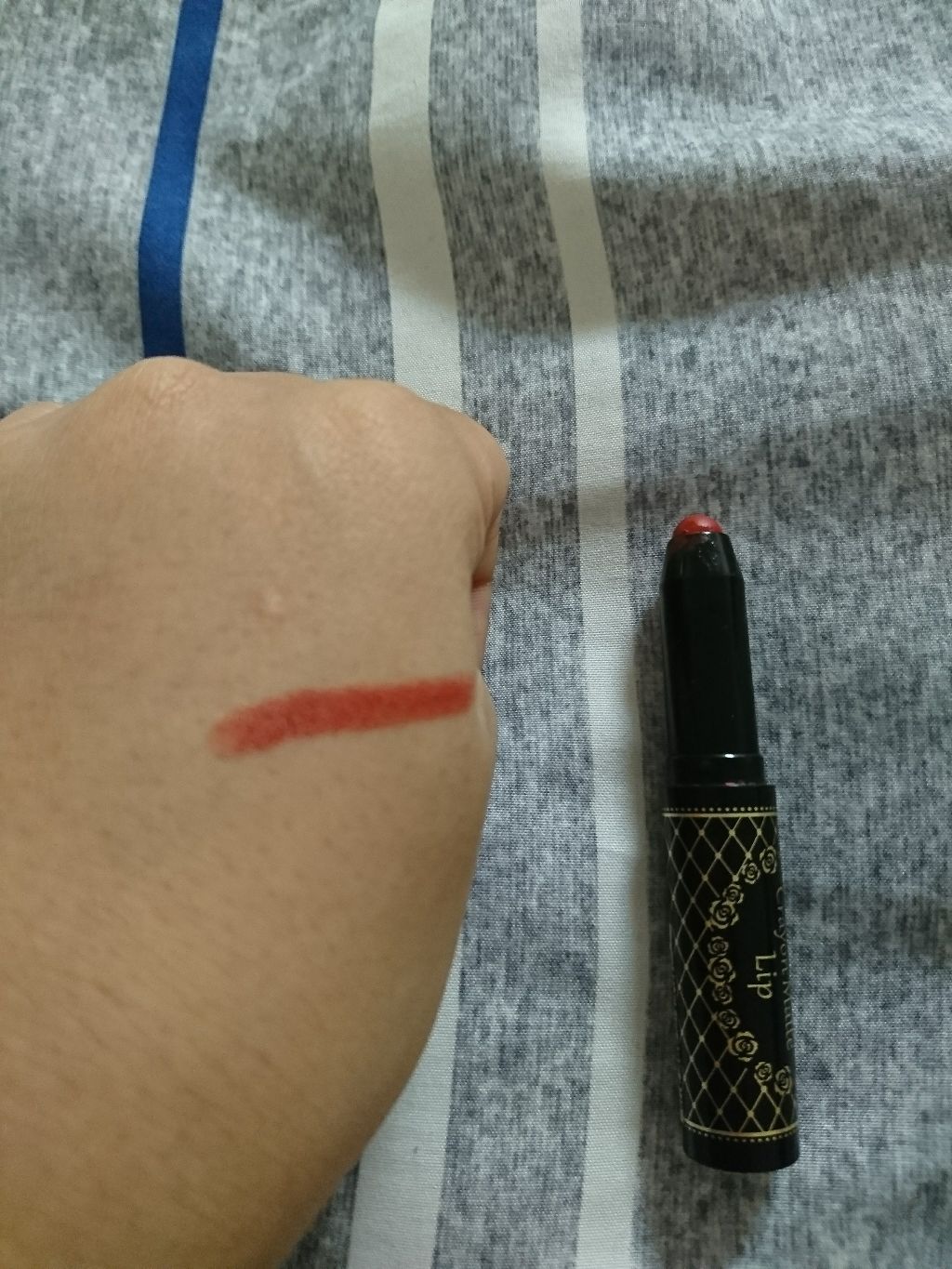 クレヨンマットリップ/キャンメイク/口紅を使ったクチコミ(2枚目)