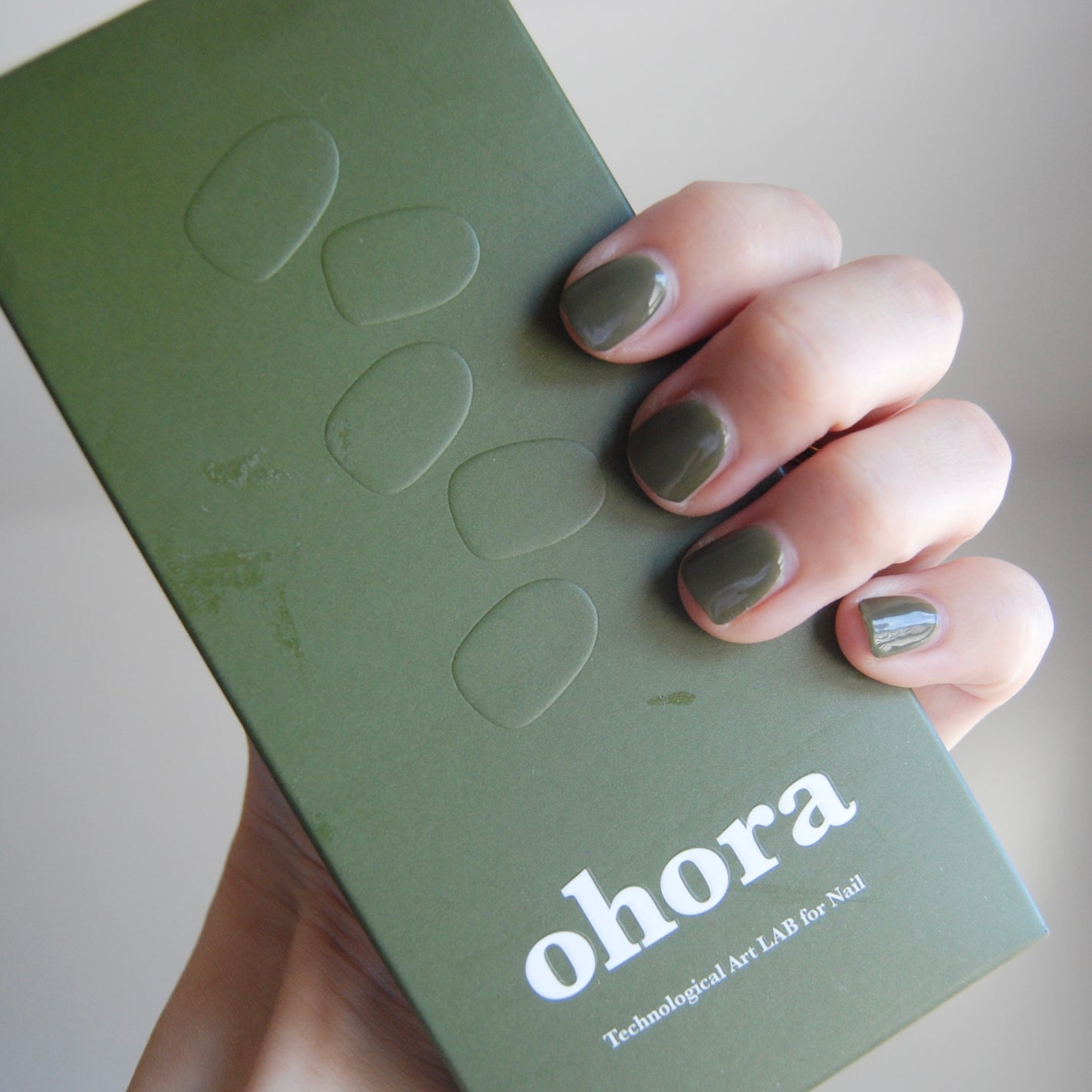 セミキュアジェルネイル(ハンド)/ohora/ネイルシールを使ったクチコミ(3枚目)