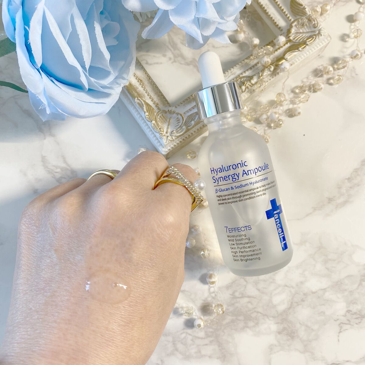 ヒアルロニックシナジーアンプル/IANCELL/美容液を使ったクチコミ(5枚目)