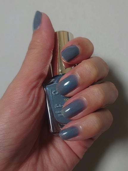 カラフルネイルズ N85 9PM/キャンメイク/マニキュアを使ったクチコミ(1枚目)