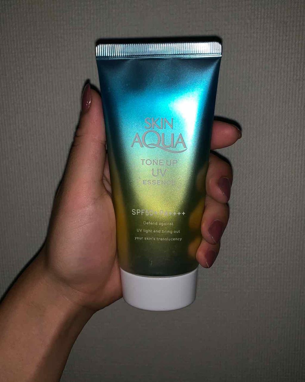 スキンアクア トーンアップUVエッセンス/スキンアクア/日焼け止めクリームを使ったクチコミ(1枚目)
