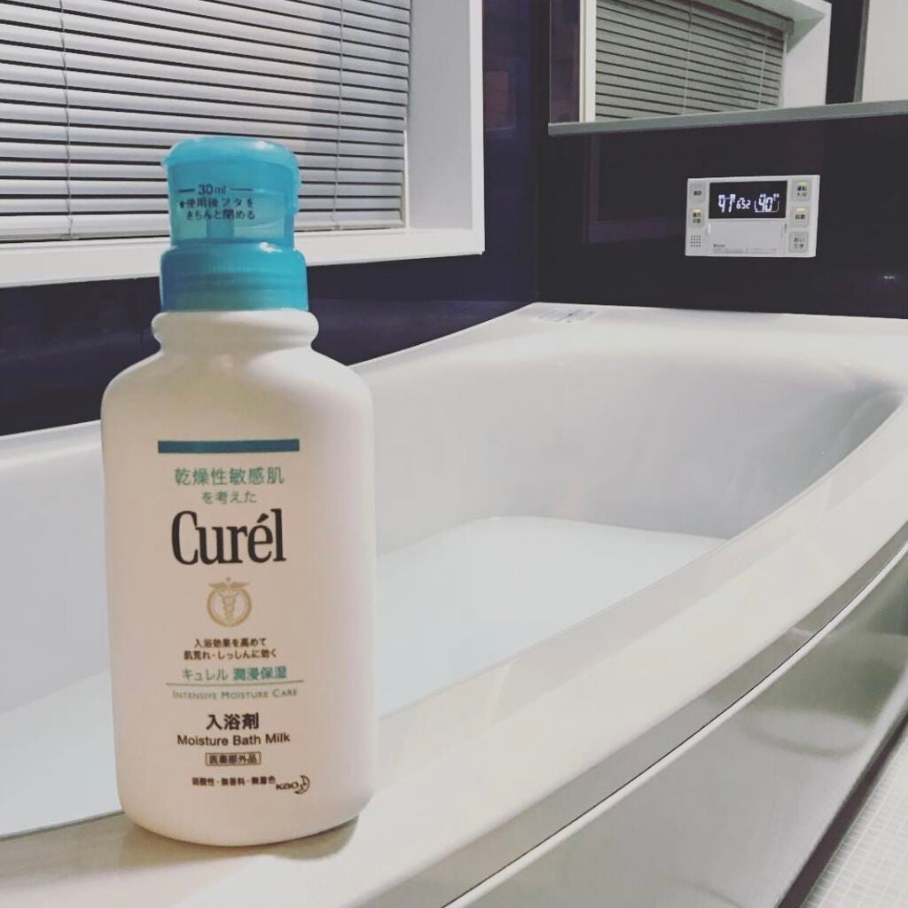 入浴剤/キュレル/保湿系入浴剤を使ったクチコミ(1枚目)