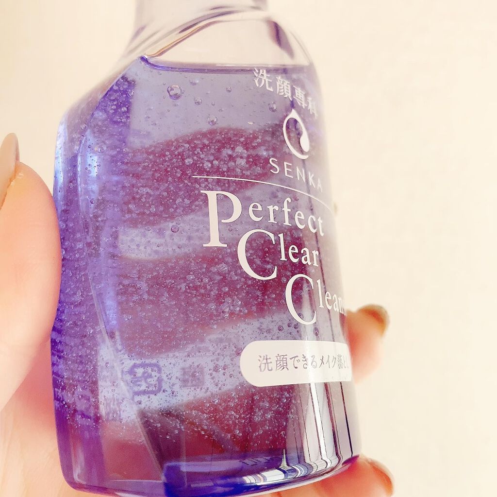 洗顔専科 パーフェクトクリアクレンズ/SENKA(専科)/クレンジングジェルを使ったクチコミ(2枚目)