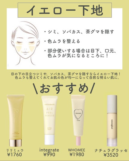 カラーコントロール ベース/ナチュラグラッセ/化粧下地を使ったクチコミ(4枚目)