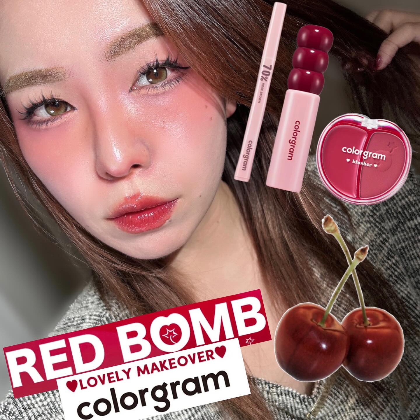 フルーティグラスティント/Colorgram/リップティントを使ったクチコミ（1枚目）