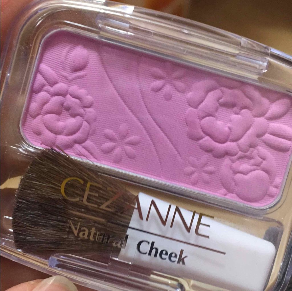 ナチュラル チークN/CEZANNE/パウダーチークを使ったクチコミ(1枚目)