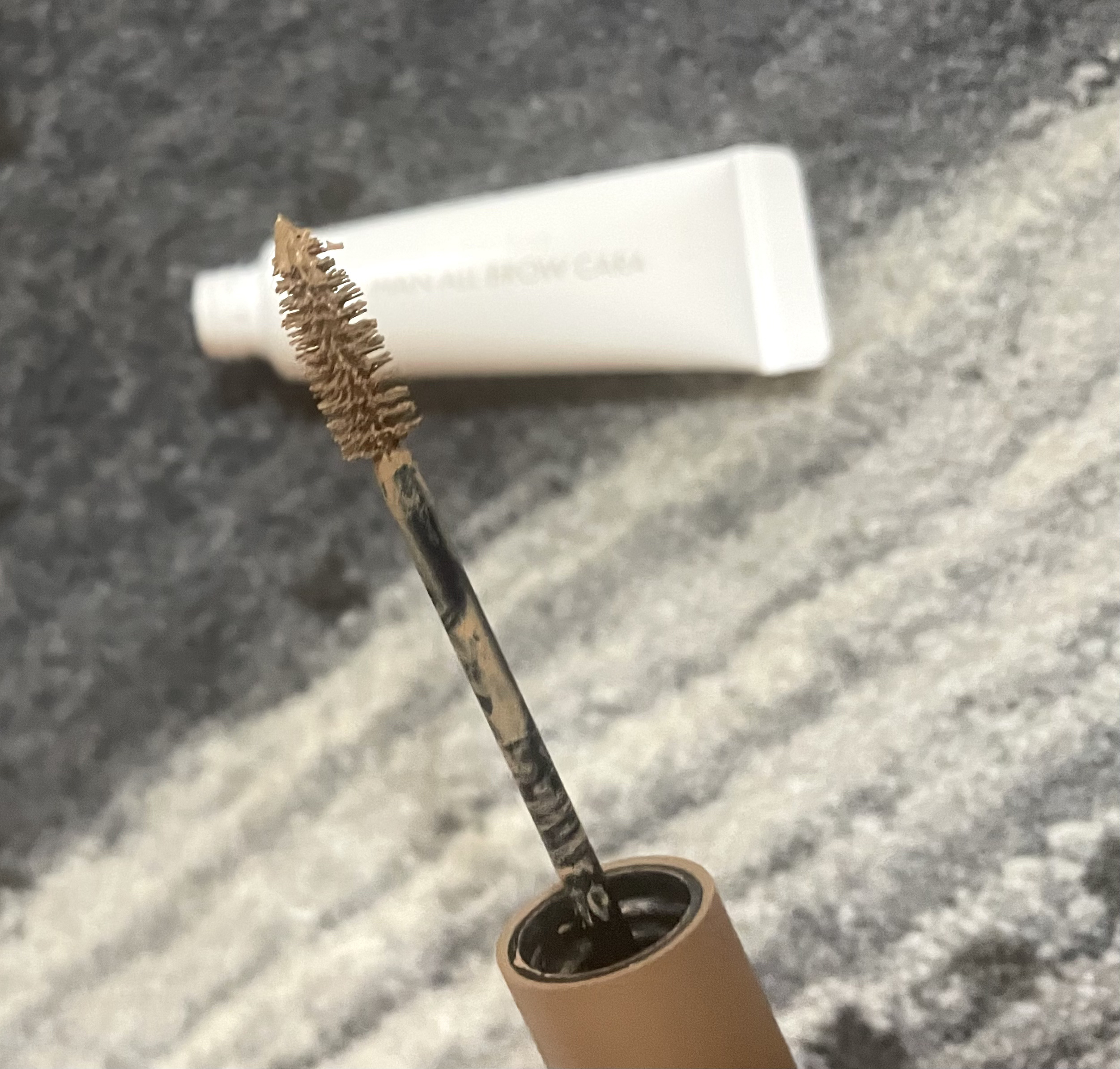 ハンオールブロウカラ/rom&nd/眉マスカラを使ったクチコミ（3枚目）