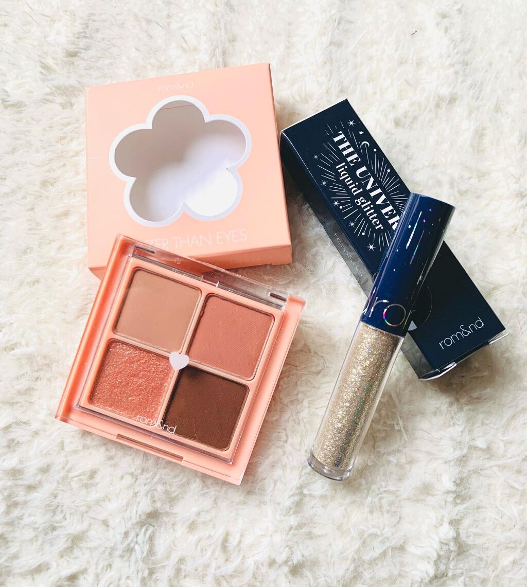 リキッド グリッター シャドウ/rom&nd/グリッターを使ったクチコミ（1枚目）