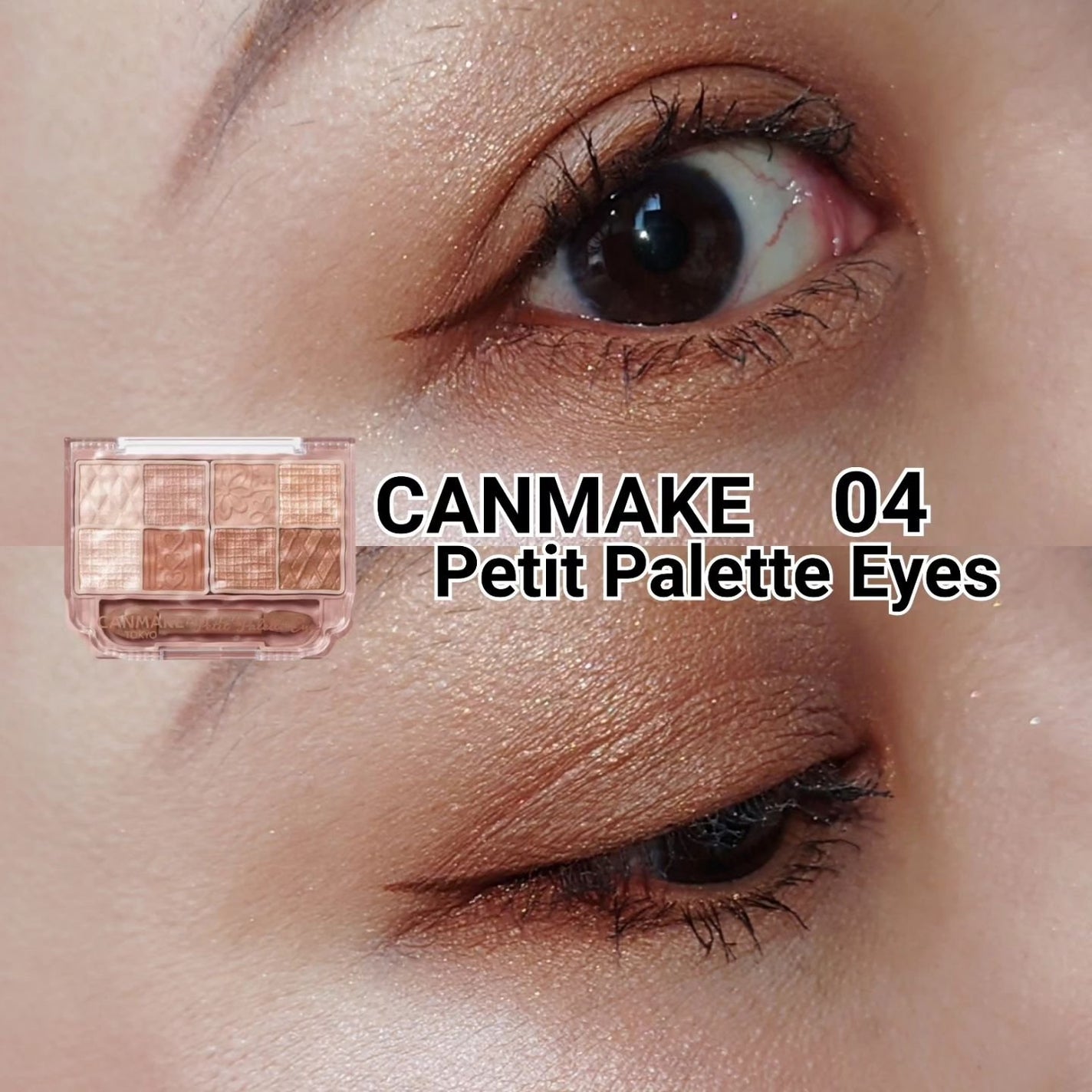 プティパレットアイズ/キャンメイク/パウダーアイシャドウを使ったクチコミ(1枚目)