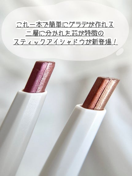 Gene TOKYO  ツートンカラーライナー/DAISO/スティックアイシャドウを使ったクチコミ(2枚目)