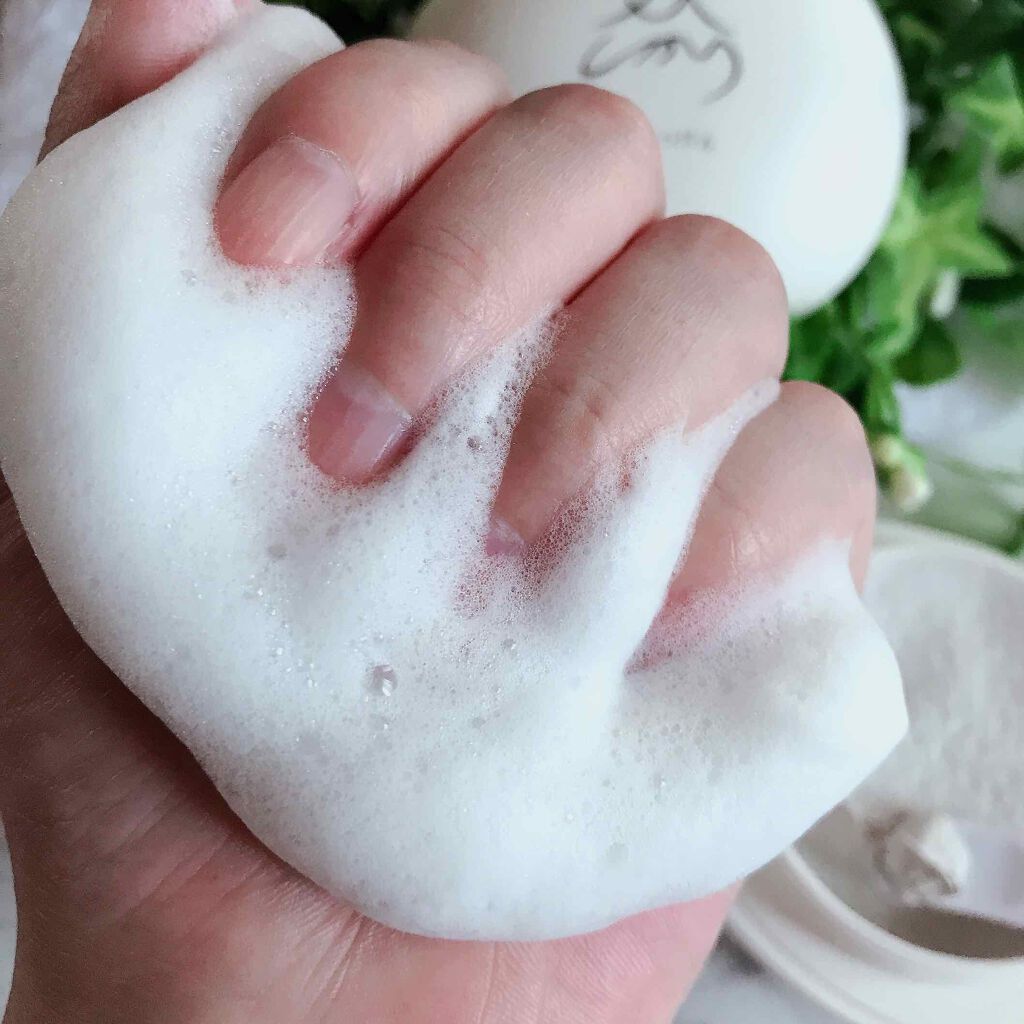 然 よかせっけん(ジャータイプ)/長寿の里/洗顔フォームを使ったクチコミ（3枚目）