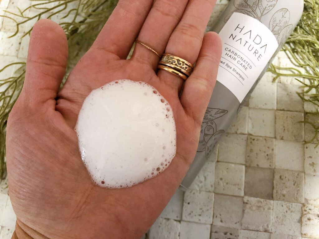 炭酸ヘッドスパシャンプー／トリートメント/肌ナチュール/市販シャンプーを使ったクチコミ（3枚目）
