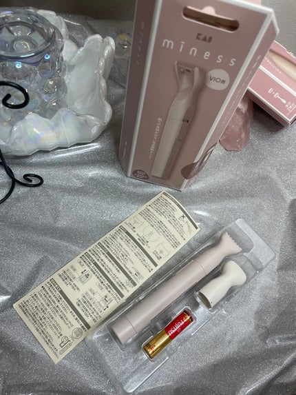 miness VIOデリケートゾーン用カミソリ/貝印/シェーバーを使ったクチコミ(4枚目)