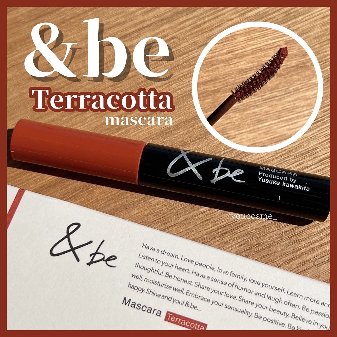 &be マスカラ テラコッタ/＆be/マスカラを使ったクチコミ（1枚目）