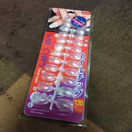 ネイルチップオーバルタイプ/DAISO/ネイルチップ・パーツを使ったクチコミ(4枚目)