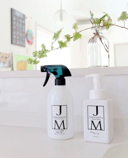 ジェームズマーティン 薬用泡ハンドソープのクチコミ「"大切な方に安心を贈りたい"
素敵なコンセプトに心打たれた
JAMES MARTINの製品を.....」(1枚目)
